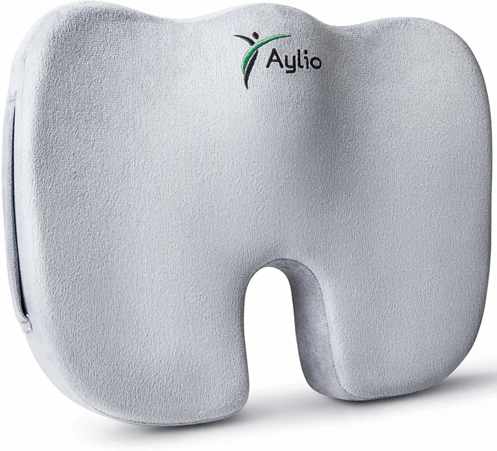 Aylio Coccyx Orthopedic Comfort Foam Seat Cushion