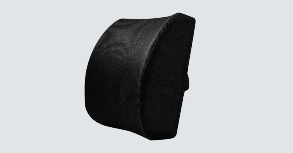 Stance Ease Lumbar Support Memory Foam Pillow