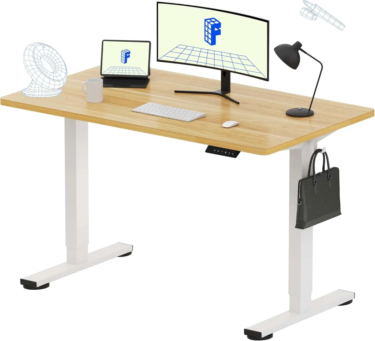 FLEXISPOT EN1 Whole Piece Standing Desk