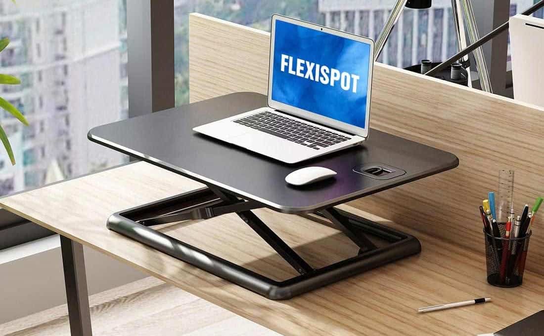 Review FlexiSpot GoRiser Laptop Desk Riser 26" Pain Free Working