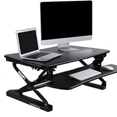 FlexiSpot M2W Height Adjustable Standing Desk Converter Review