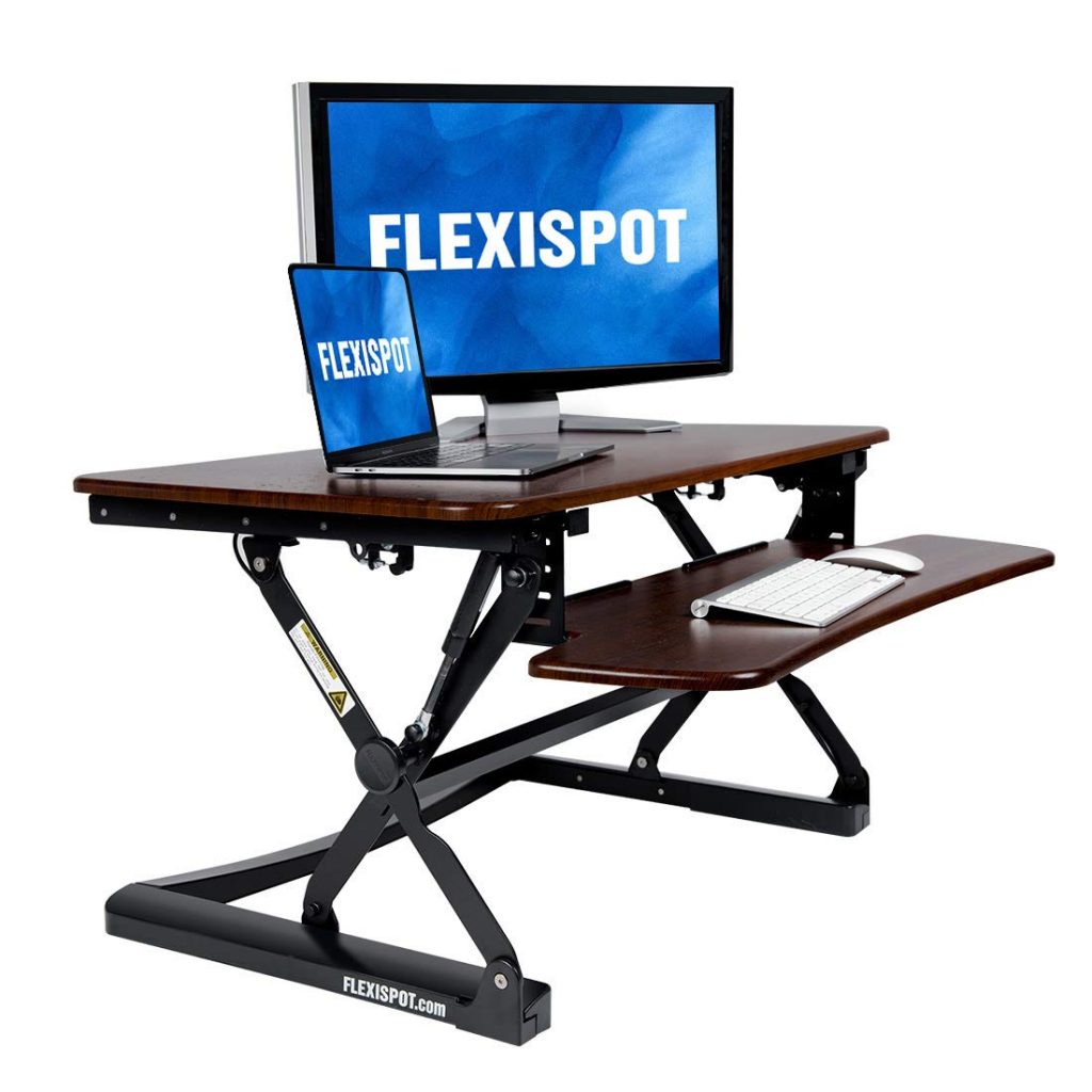 FlexiSpot M2W Height Adjustable Standing Desk Converter Review Pain