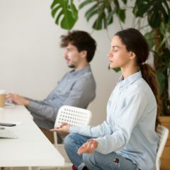 3 Simple Yoga Poses You Can Do at Work
