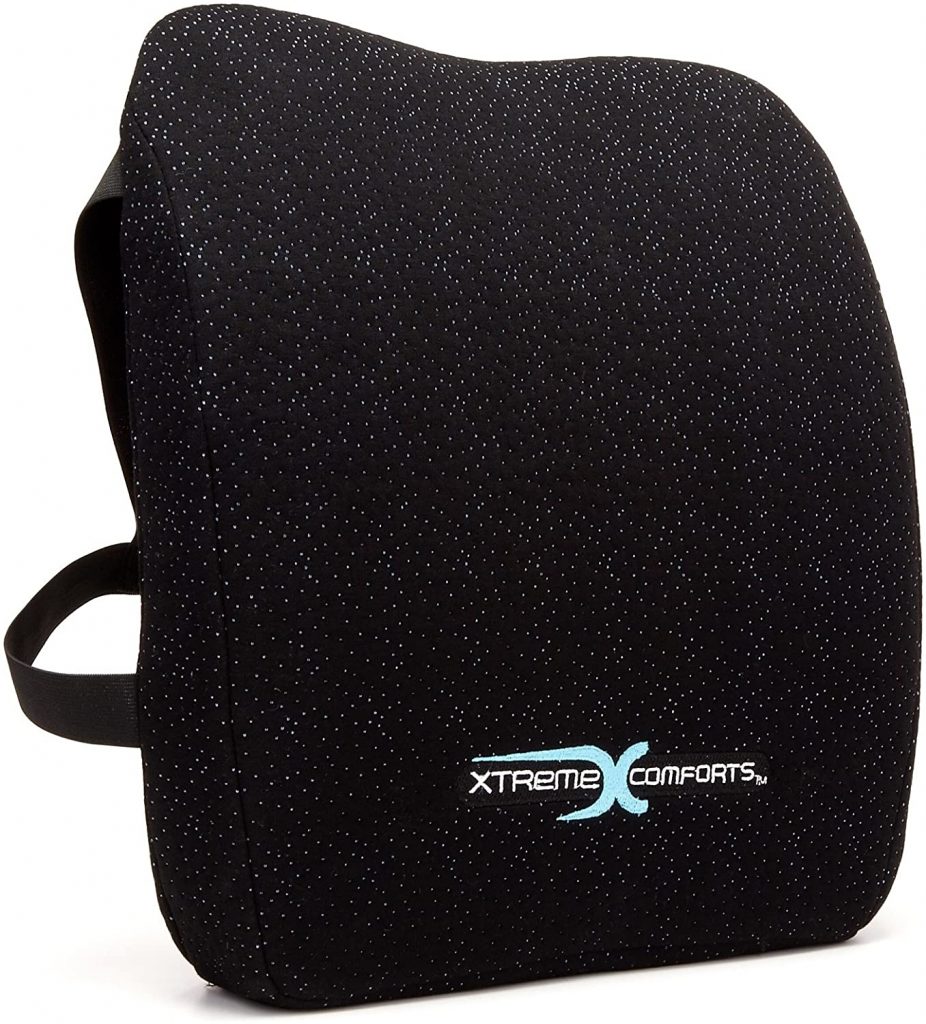 Xtreme Comforts Memory Foam Back Support Cushion
