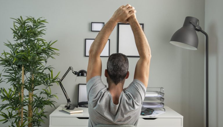 8 Desk Stretches to Ease Aches and Pains