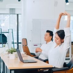 Upper Body Desk Exercises to Do at Work