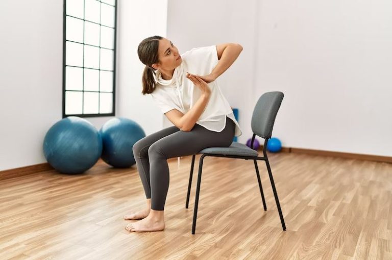 12 Office Chair Yoga Poses for Better Balance