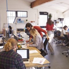 The Ideal Desk Layout for Collaborative Work