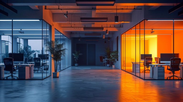 7 Ambient Lighting Ideas for the Office