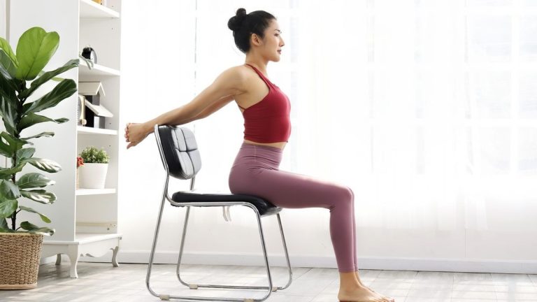 A Sitting Back Workout You Can Do Without Leaving Your Chair
