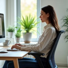 How to Have Good Posture When Sitting at Work